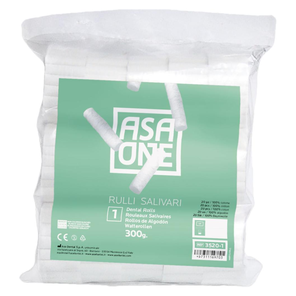 RULLI DI COTONE SALIVARI STERILI - 300g